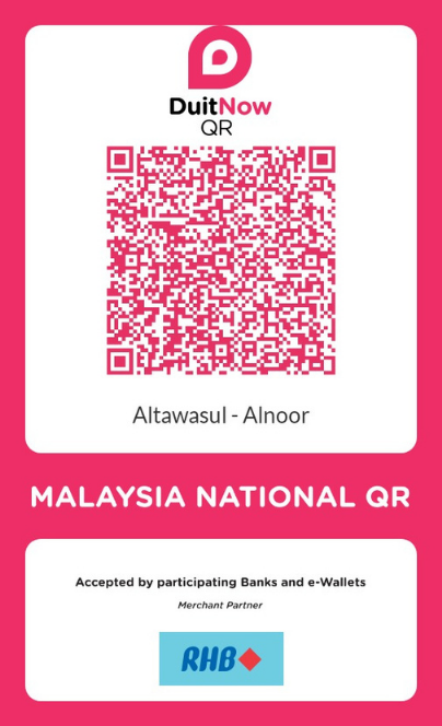 DuitNow QR Altawasul Alnoor