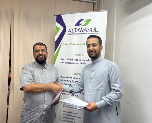 Altawasul Development Foundation signs a memorandum of Understanding (MOU) with the Al-Baraka Developmental Charitable Foundation