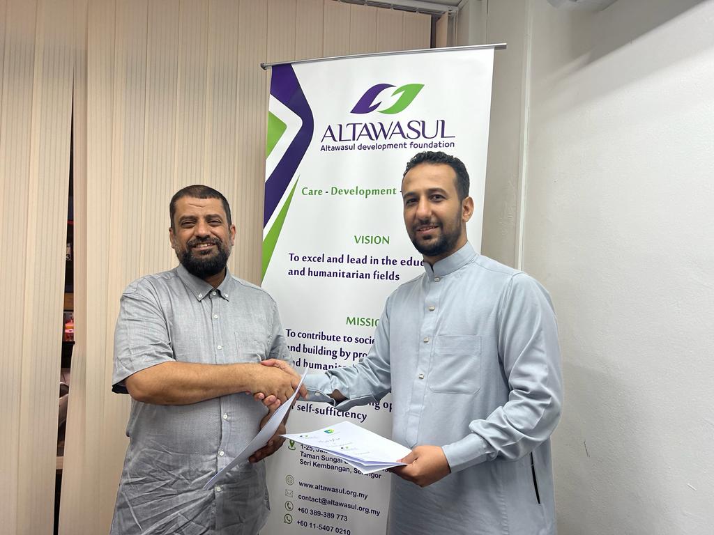 ALTAWASUL DEVELOPMENT FOUNDATION signs a memorandum of Understanding (MOU) with the Al-Baraka Developmental Charitable Foundation
